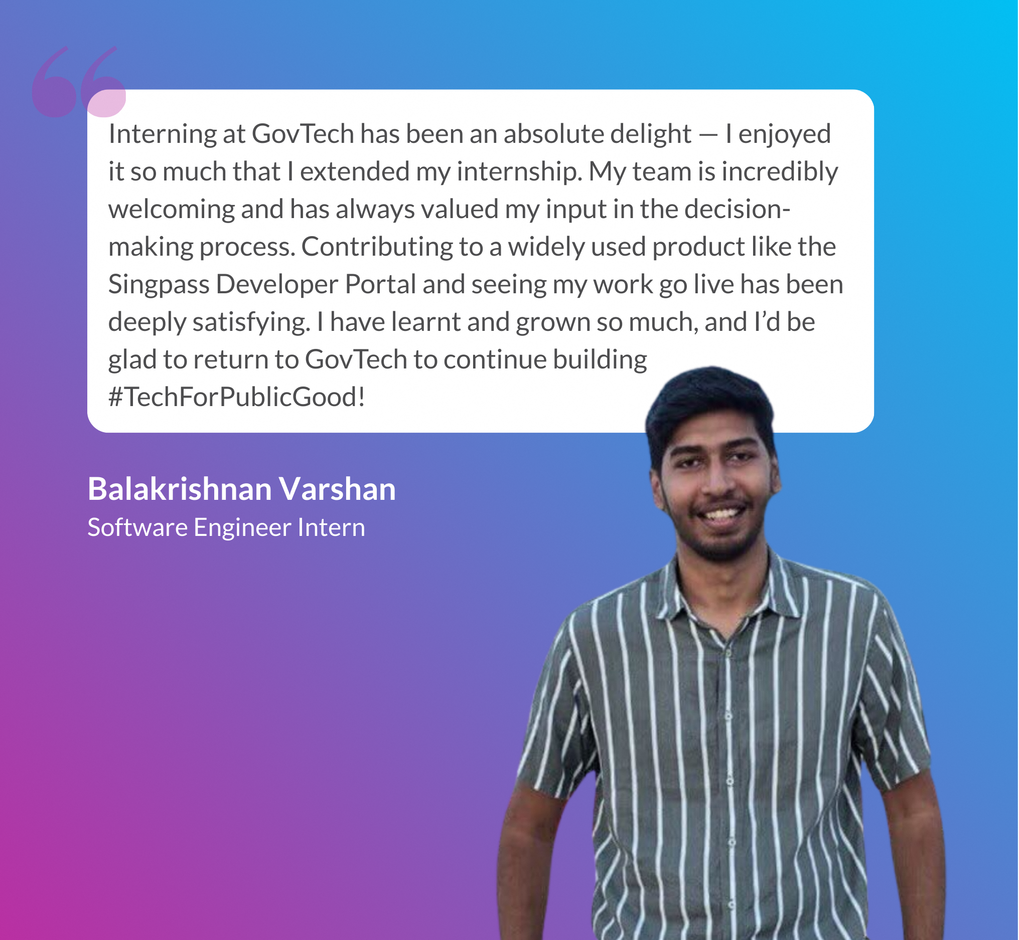 Hear from our past interns